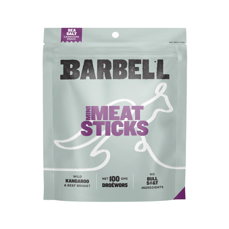 BARBELL FOODS MINI MEAT STICKS