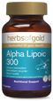 HERBS OF GOLD ALPHA LIPOIC 300