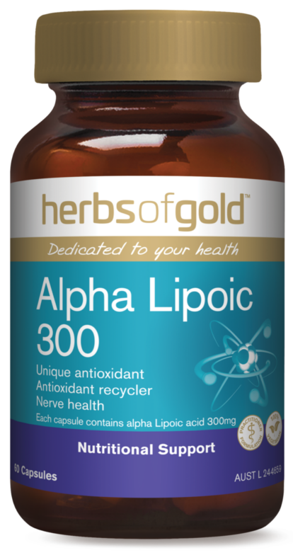 HERBS OF GOLD ALPHA LIPOIC 300