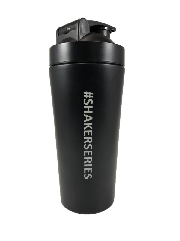 X ATHLETICS STAINLESS STEEL SHAKER