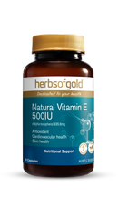 HERBS OF GOLD NATURAL VITAMIN E 500IU