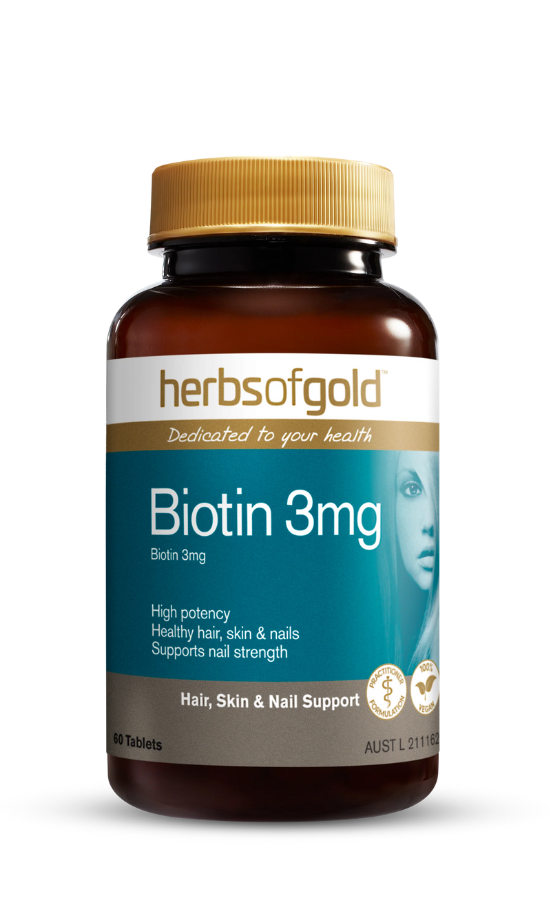 HERBS OF GOLD BIOTIN 3MG