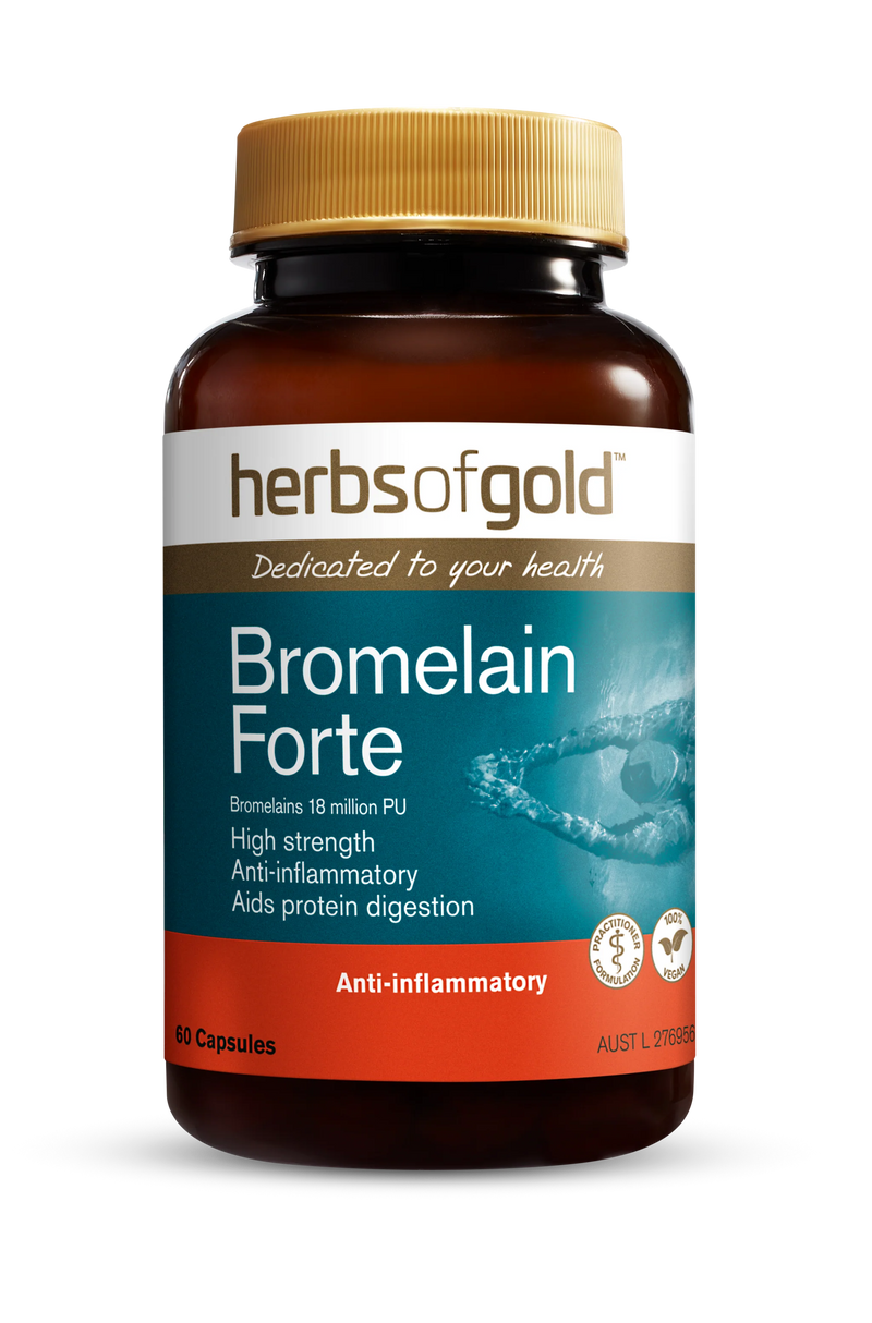 HERBS OF GOLD BROMELAIN FORTE