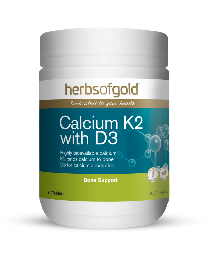 HERBS OF GOLD CALCIUM K2 WITH D3