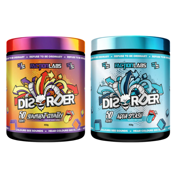 disorder pre workout twin pack