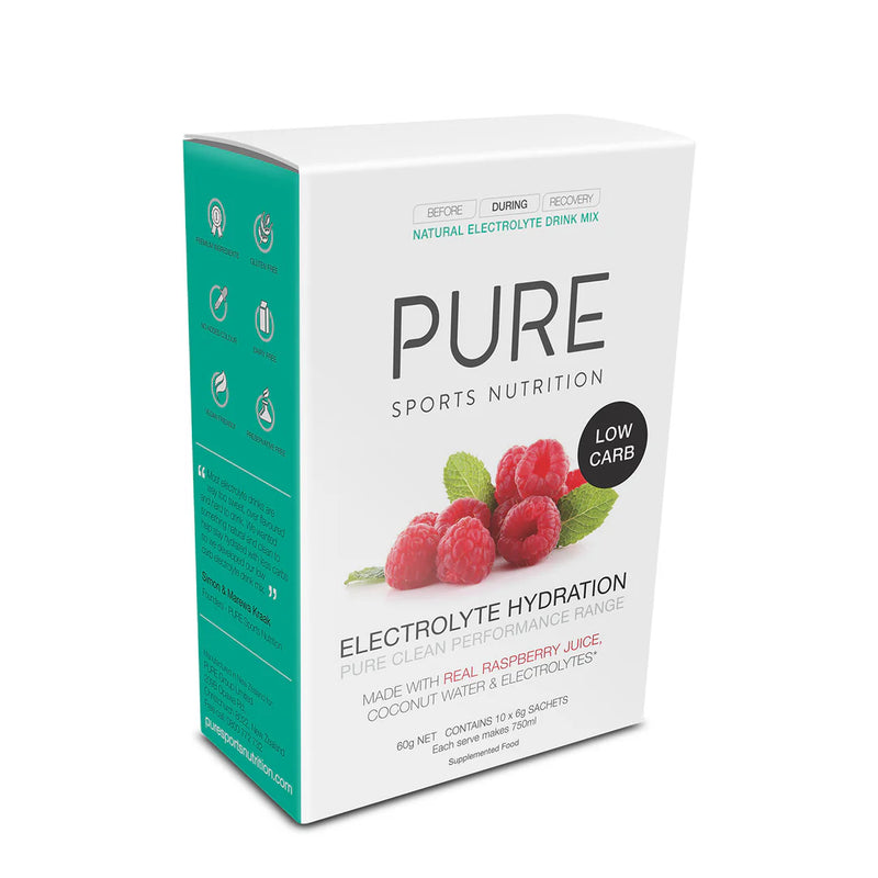 PURE ELECTROLYTE HYDRATION LOW CARB SACHETS