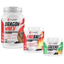 DRAGON WHEY + FIREBALL PINK GRAPEFRUIT + GREENS