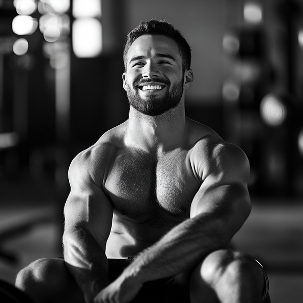 muscle gain male athlete