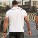 TEAM FLEX WHITE BASIC TEE