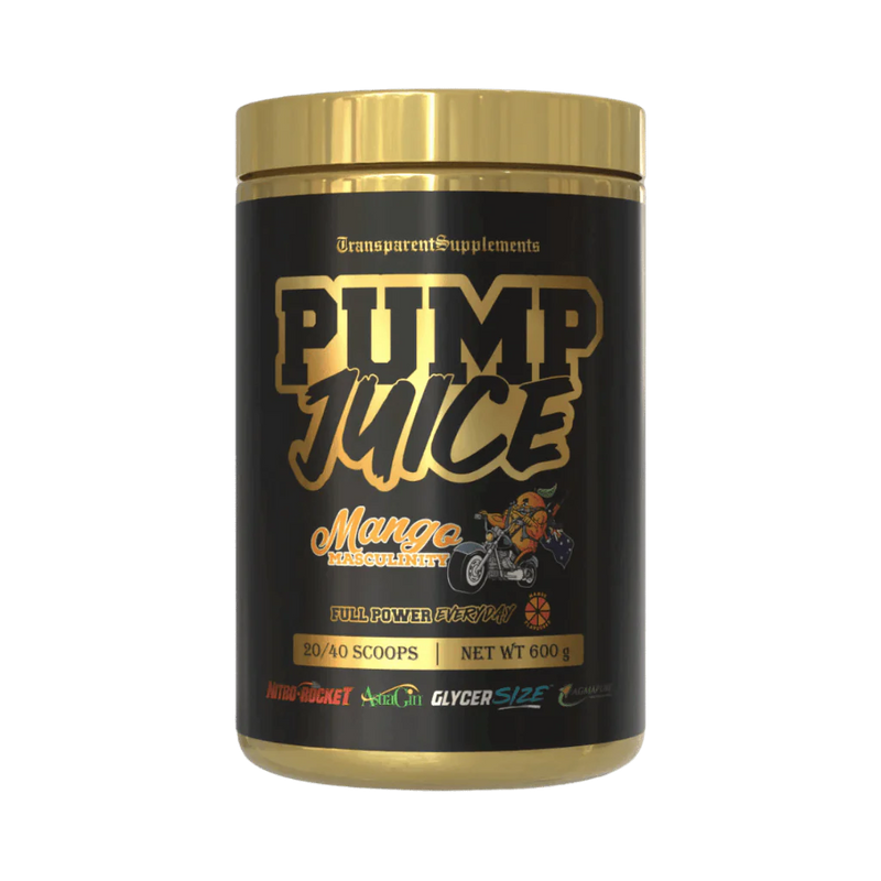 TRANSPARENT SUPPLEMENTS PUMP JUICE