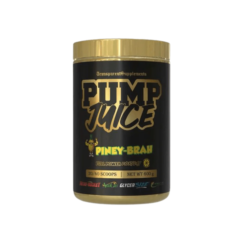 TRANSPARENT SUPPLEMENTS PUMP JUICE