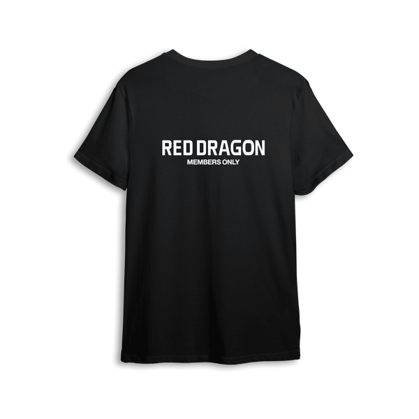 RED DRAGON MEMBERS ONLY TEE