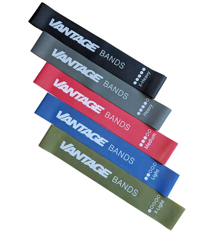 VANTAGE RESISTANCE BANDS (5 PACK)