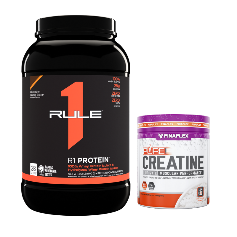 RULE1 PROTEIN ISOLATE + FINAFLEX CREATINE BUNDLE