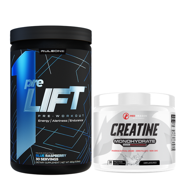 RULE1 PRE LIFT + CREATINE BUNDLE