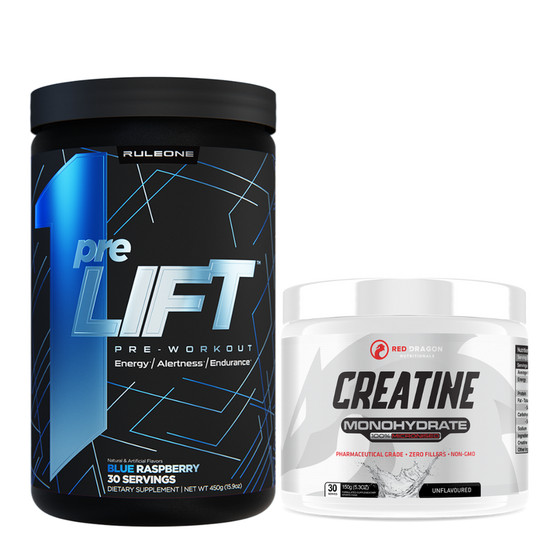 RULE1 PRE LIFT + CREATINE BUNDLE