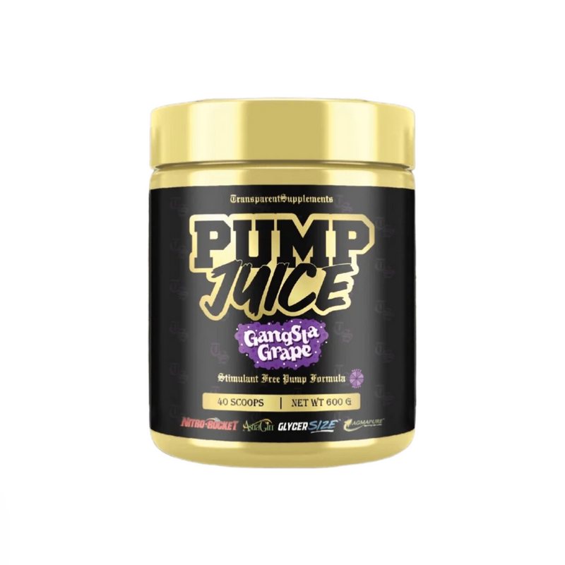 TRANSPARENT SUPPLEMENTS PUMP JUICE