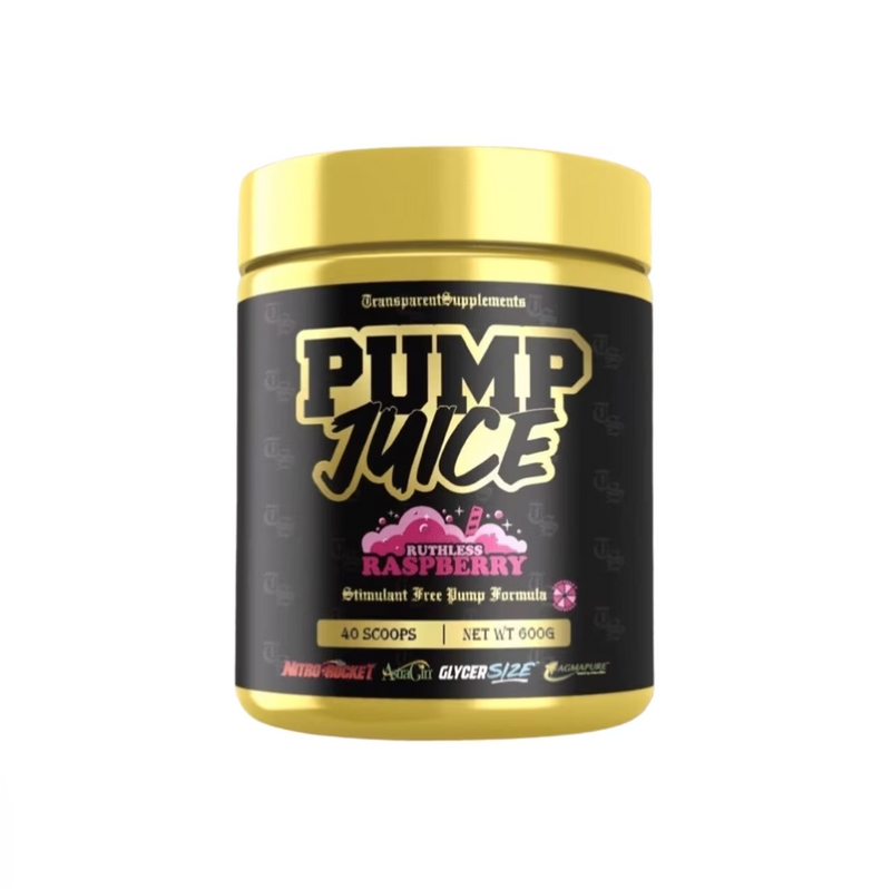 TRANSPARENT SUPPLEMENTS PUMP JUICE