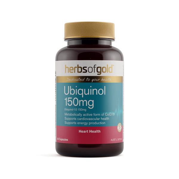 HERBS OF GOLD UBIQUINOL 150MG